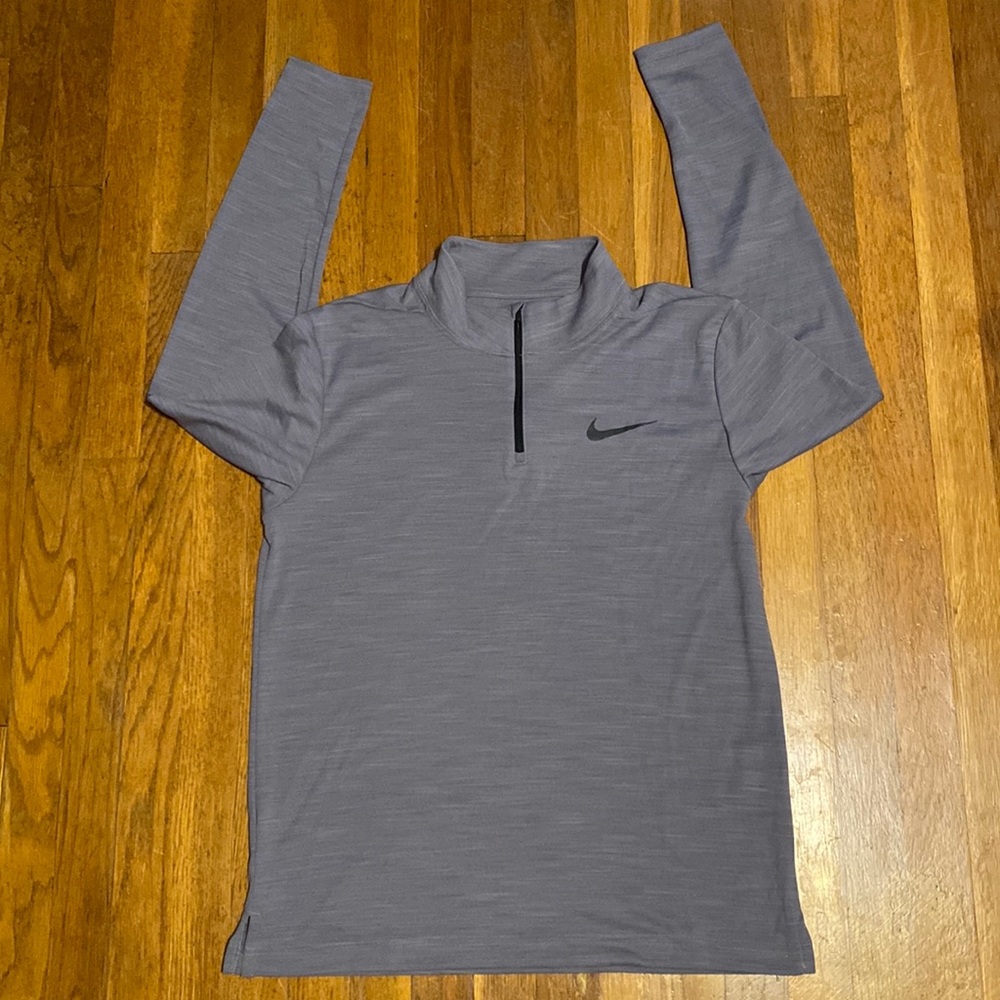 NIKE Grey Quarter-Zip